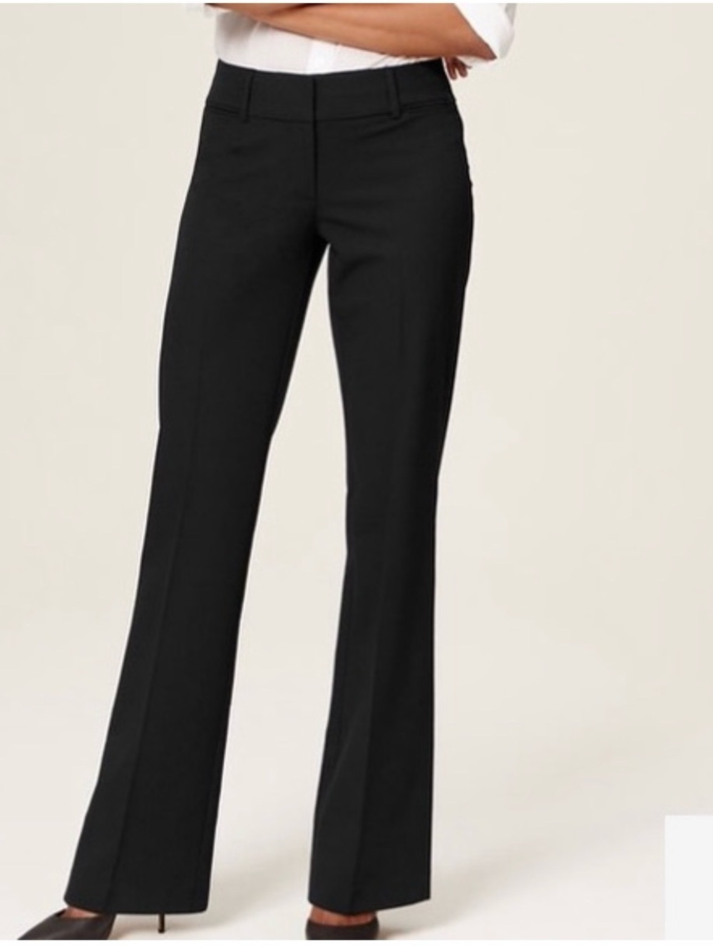Women’s Classic Black Bootcut Dress Pants